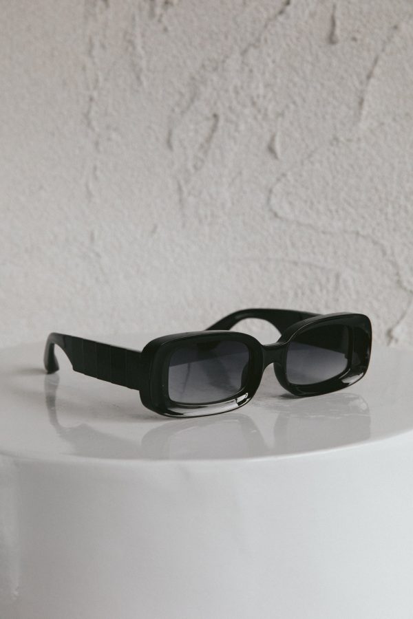 Zion Square Frame Sunglasses Black Online