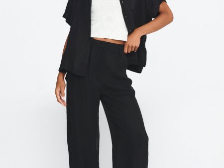 Dodie Straight Leg Trouser Pants Black Sale