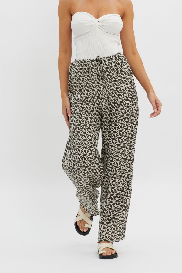 Avenue Drawstring Pants Print Solna Supply