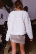 Montana Faux Fur Jacket White Fashion