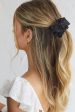 City Lights Embellished Scrunchie Black Online Sale