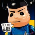 Fly Me To The Moon Pop Art (10X10) For Discount