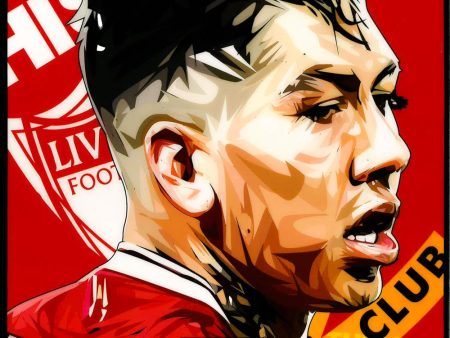 Roberto Firmino_Celebrate With Fermino -Liverppol Pop Art (10 X10 ) Online Sale