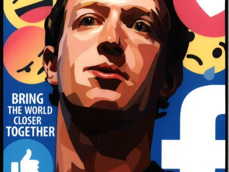 Mark Zuckerberg Ver.2_Bring The World Pop Art (10X10) Sale